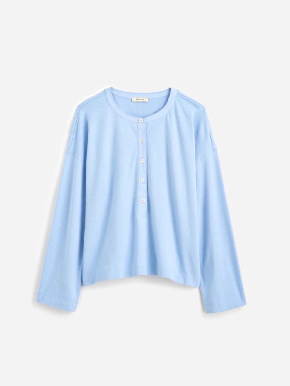 Madewell Relaxed Henley Long-Sleeve Tee